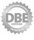 DBE certification badge